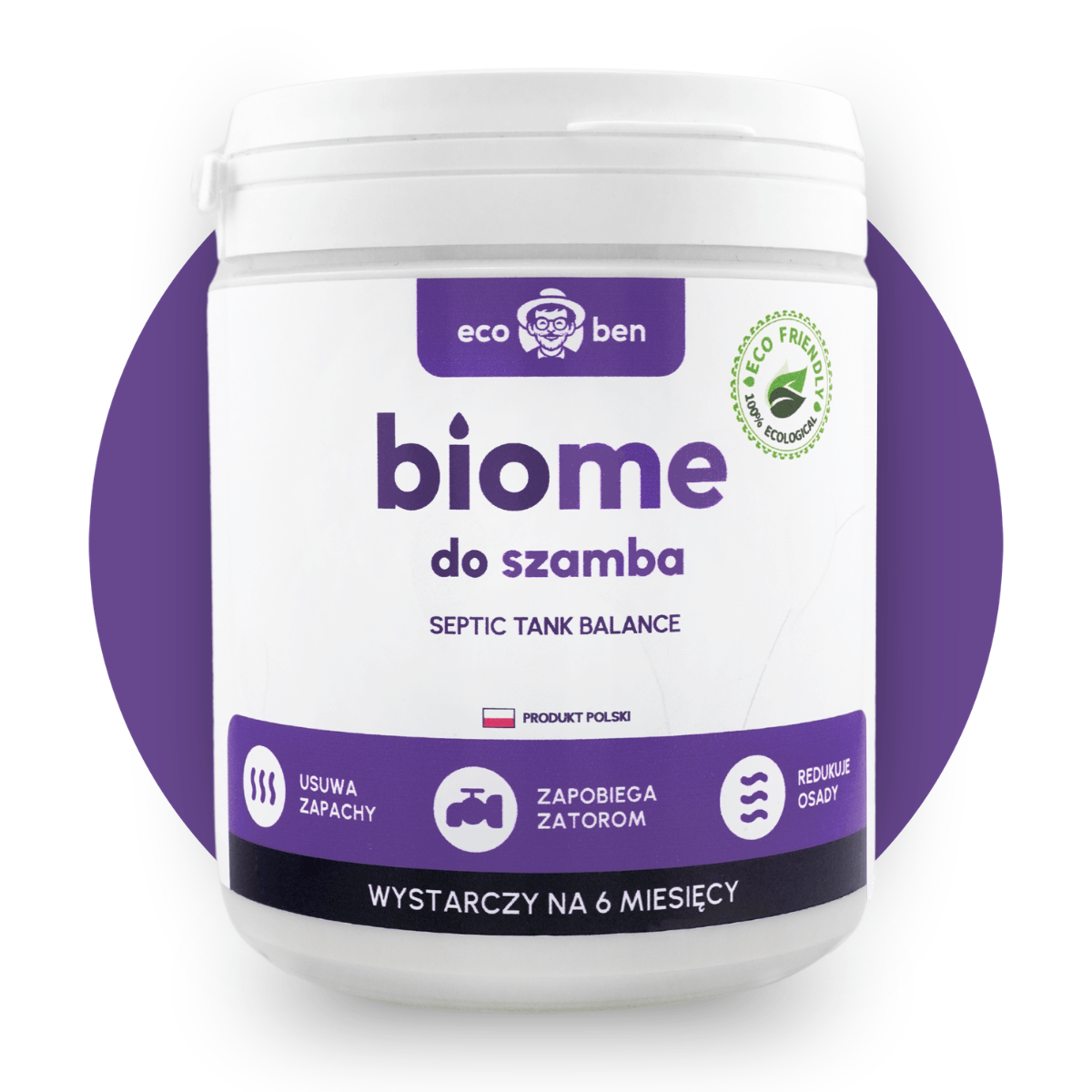 BioMe do szamba - Septic Tank Balance - preparat do szamba - 500 g