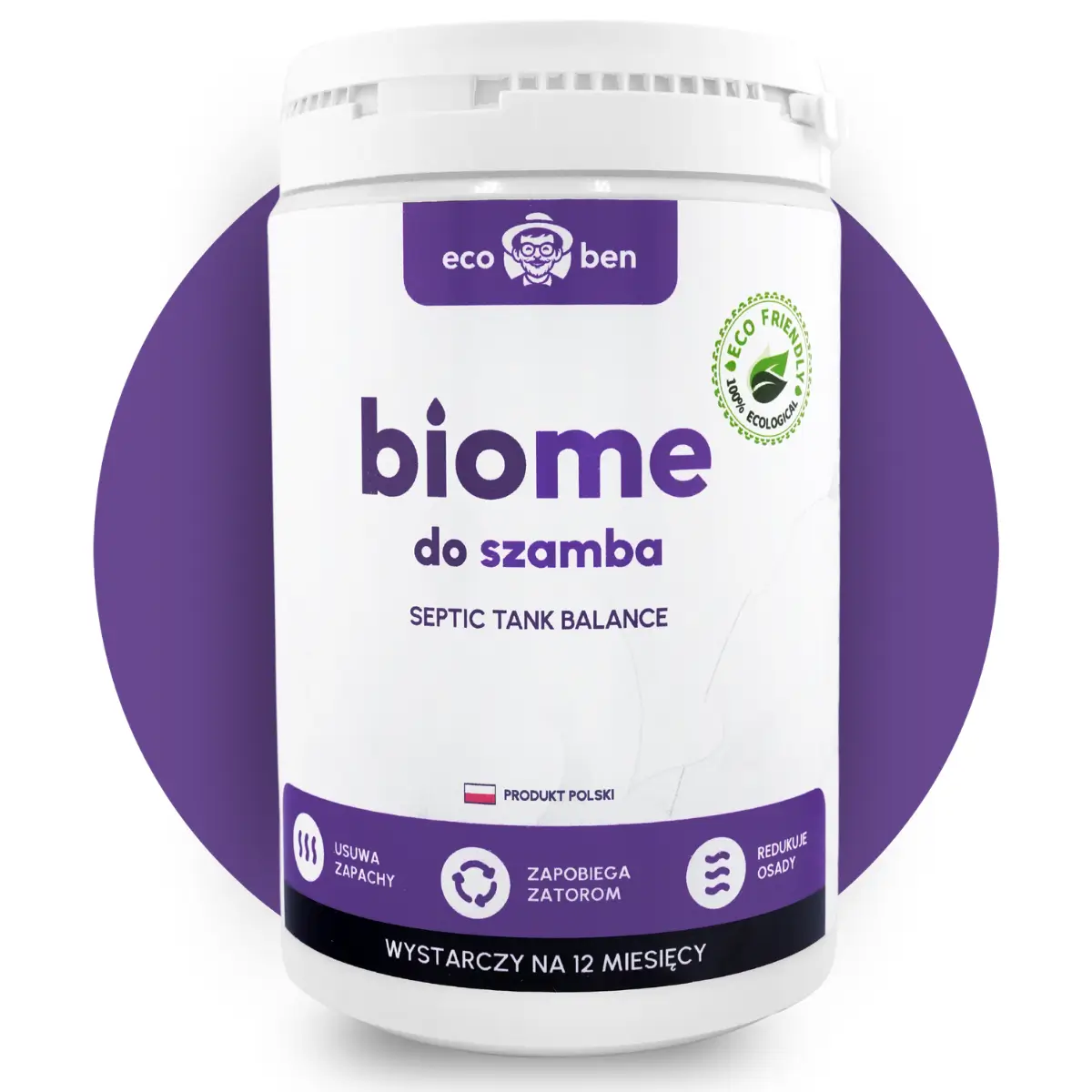 BioMe do szamba - Septic Tank Balance - preparat do szamba - 1 KG