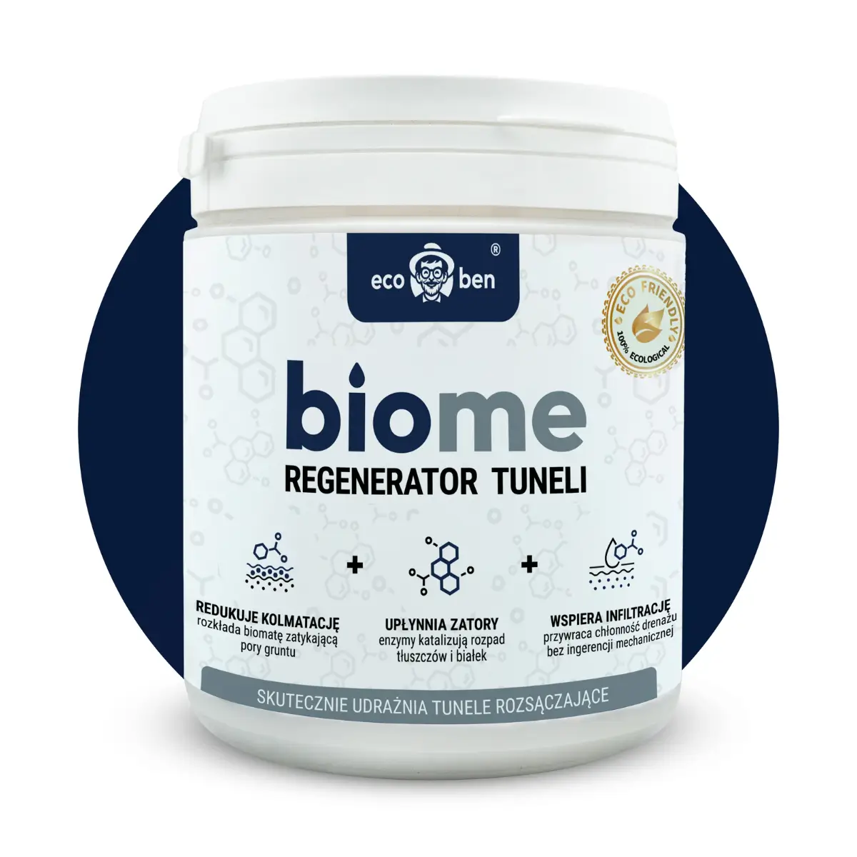 biome regulator tuneli Regenerator tuneli rozsączających BioMe – udrożnij tunele bez wymiany systemu - obrazek 1