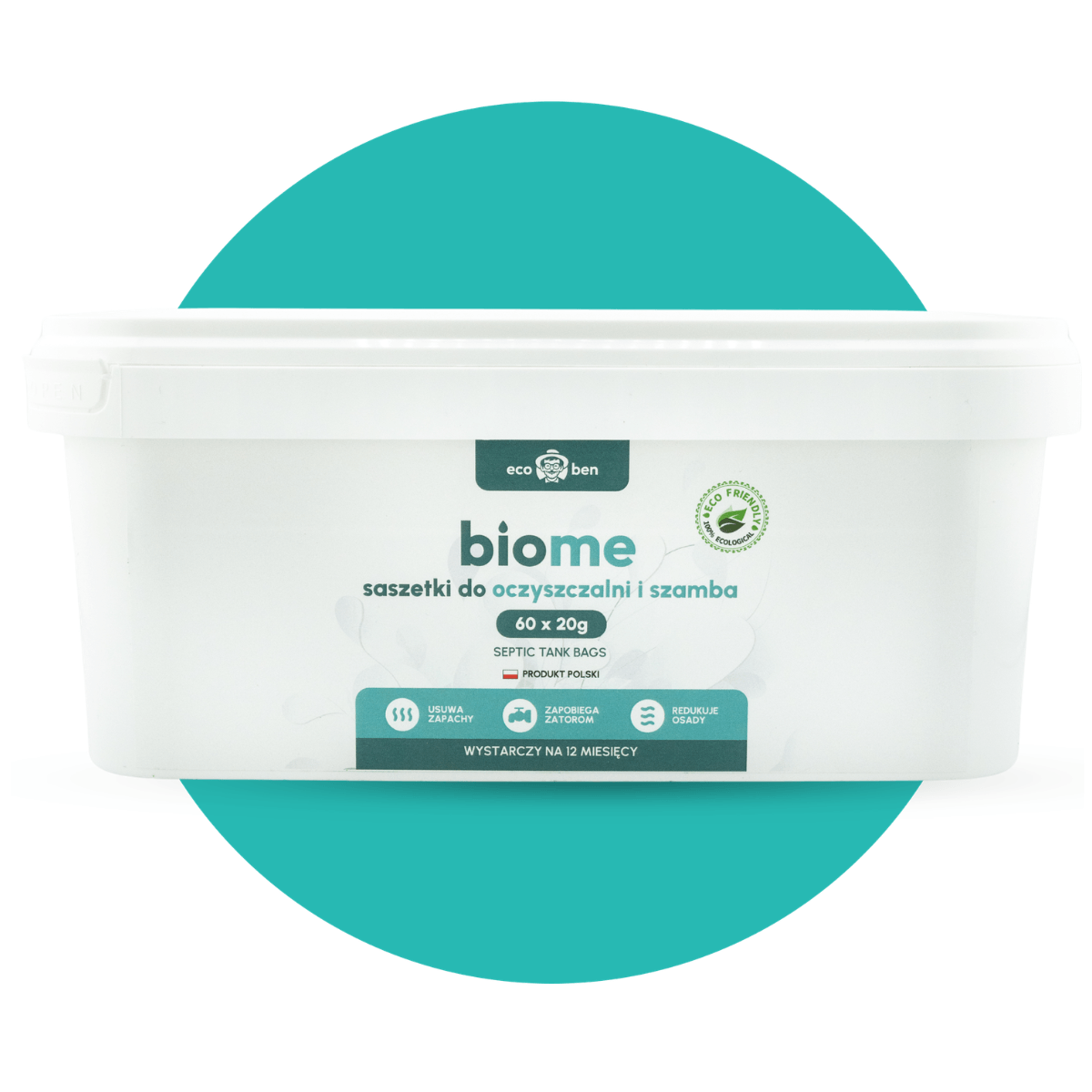 BioMe saszetki do oczyszczalni i szamba - 60 x 20 g
