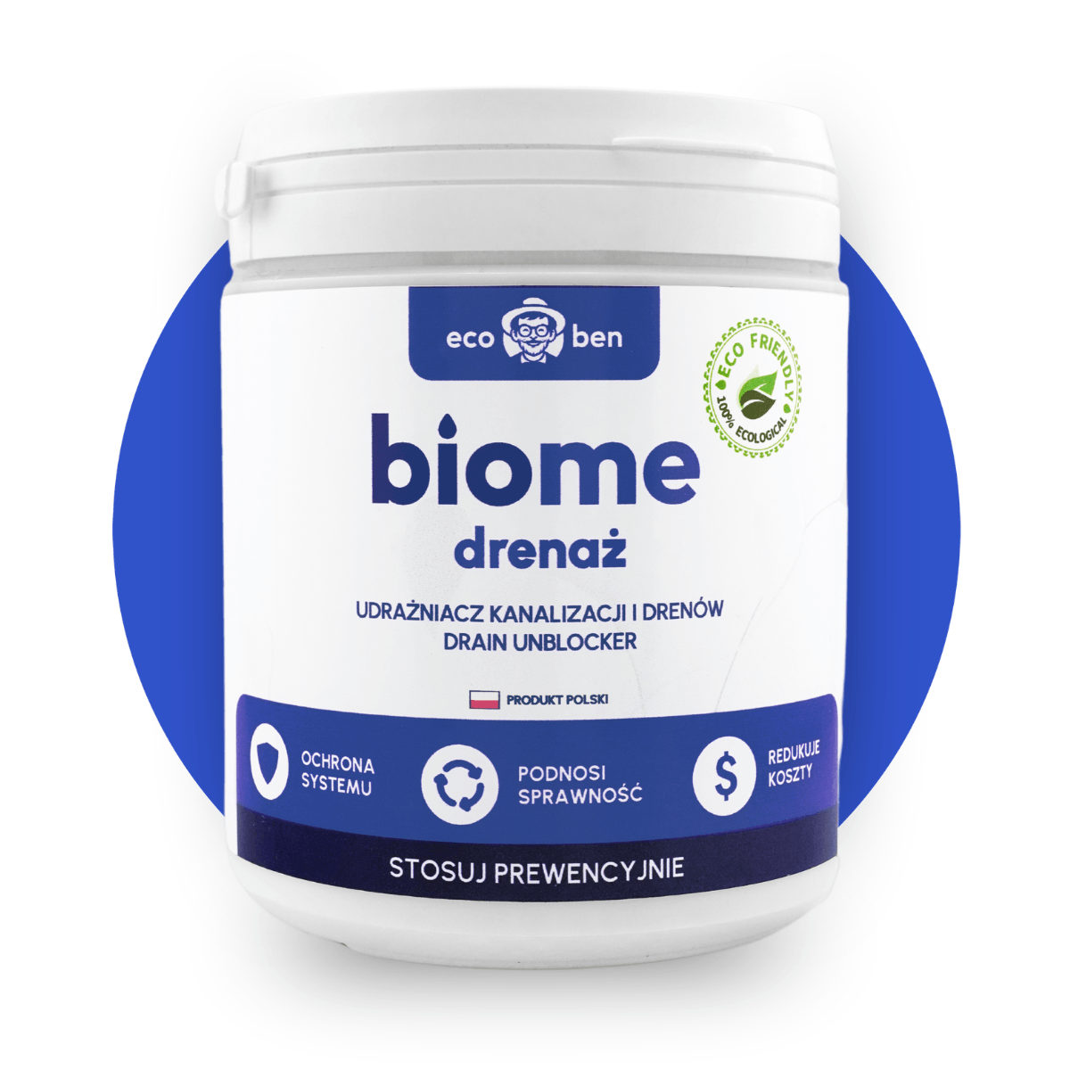 BioMe drenaż – udrażniacz kanalizacji i drenów BioMe drenaż - udrażniacz kanalizacji i drenów - obrazek 1