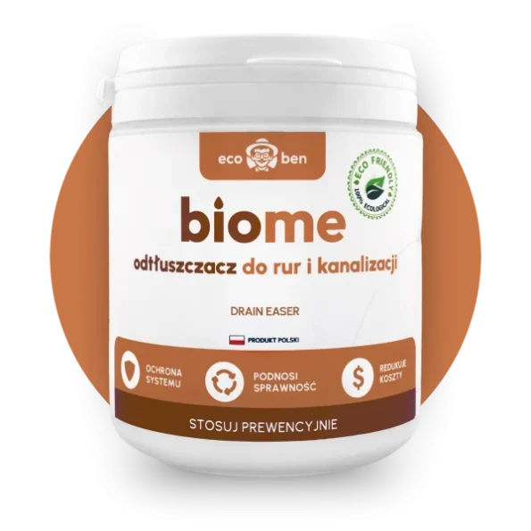 BioMe odtłuszczacz do rur, kanalizacji i drenów - obrazek 1