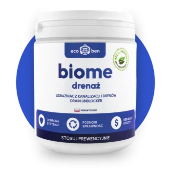 BioMe drenaż - udrażniacz kanalizacji i drenów