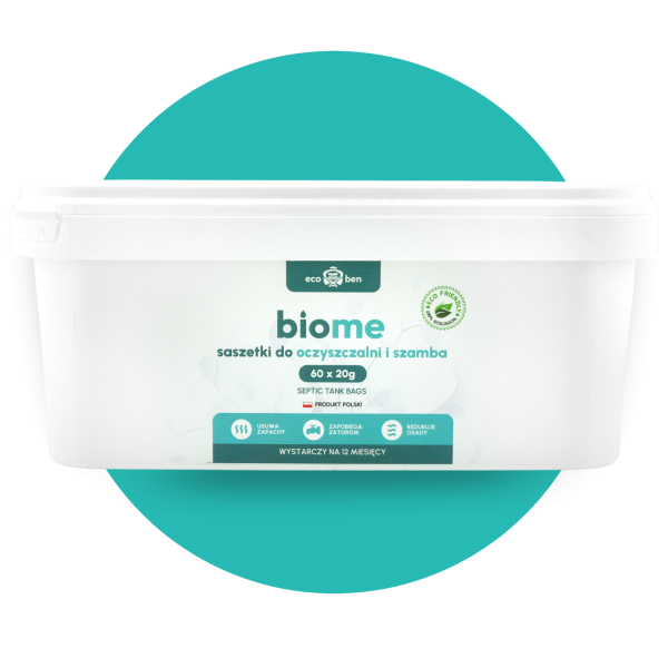 BioMe saszetki do oczyszczalni i szamba - 60 x 20 g