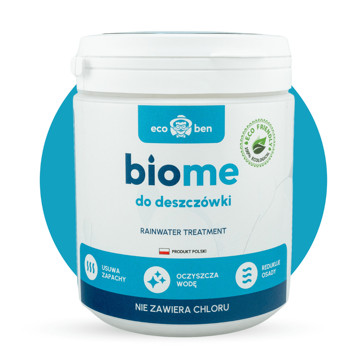 BioMe do deszczówki - preparat do oczyszczania deszczówki