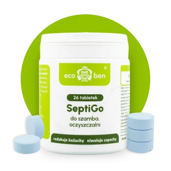 Tabletki SeptiGo - Tabletki biologiczne do szamba, oczyszczalni