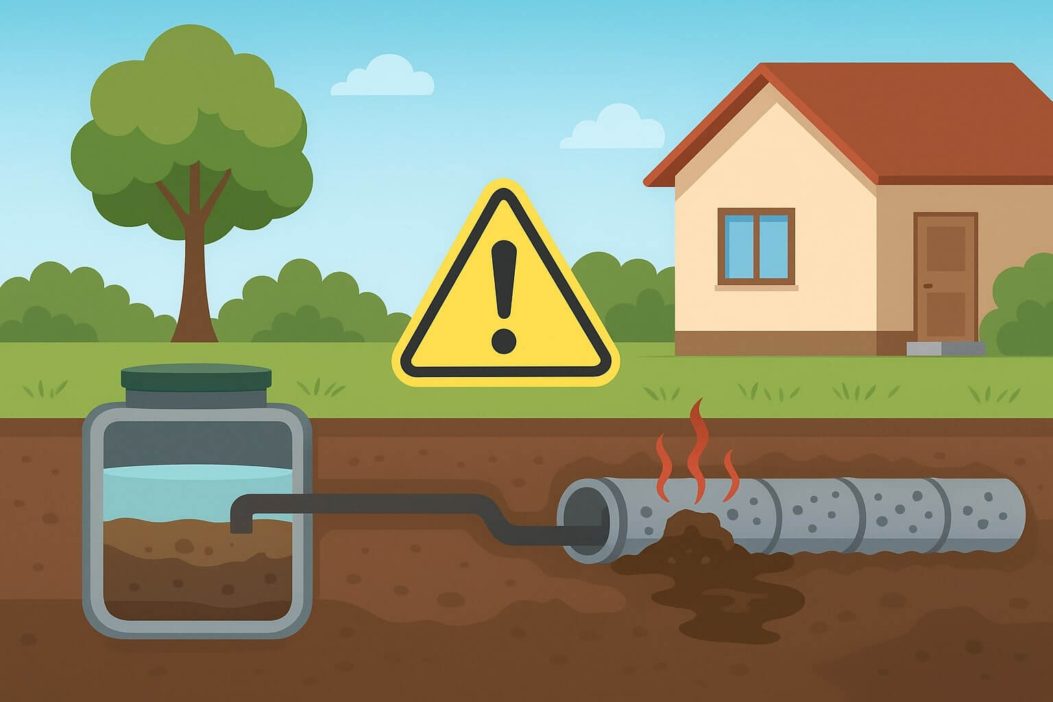 Zapchany drenaż oczyszczalni - przyczyny, objawy i skuteczne rozwiązania