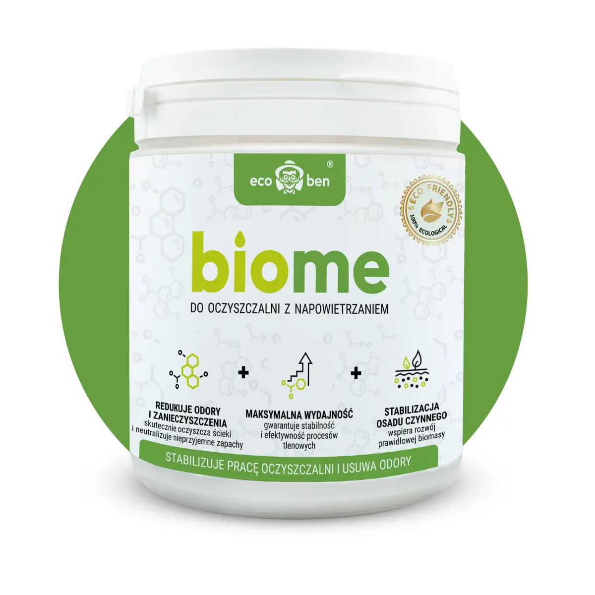 BioMe do oczyszczalni z napowietrzaniem – bakterie do oczyszczalni SBR - 500 g