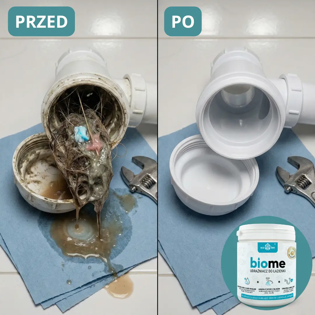 BioMe Udrażniacz do Łazienki — opakowanie 500 g