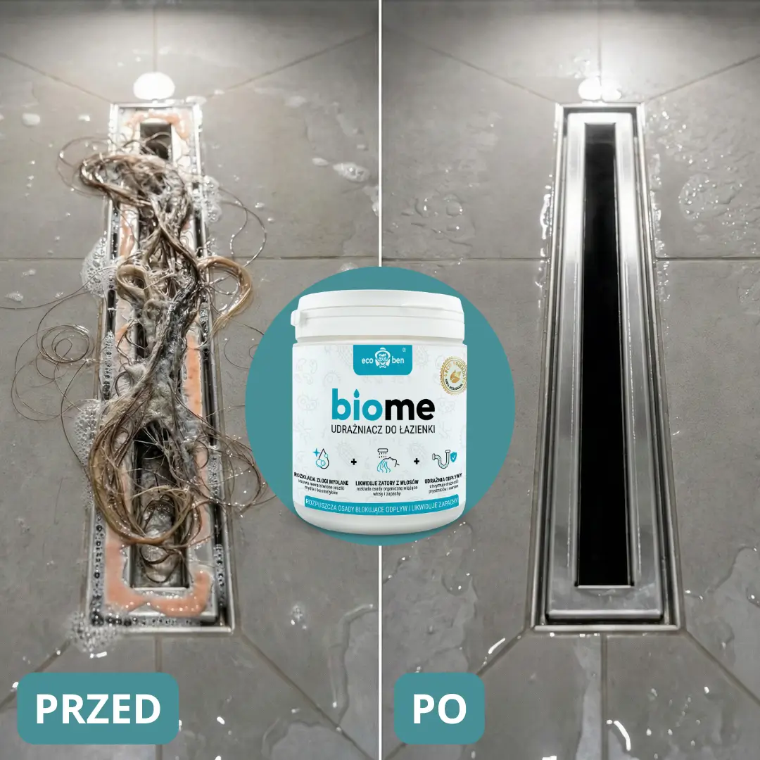 BioMe Udrażniacz — tył opakowania