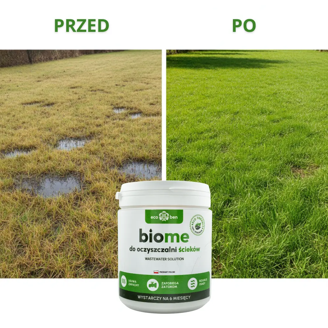 BioMe Wastewater Solution — bakterie i enzymy w działaniu