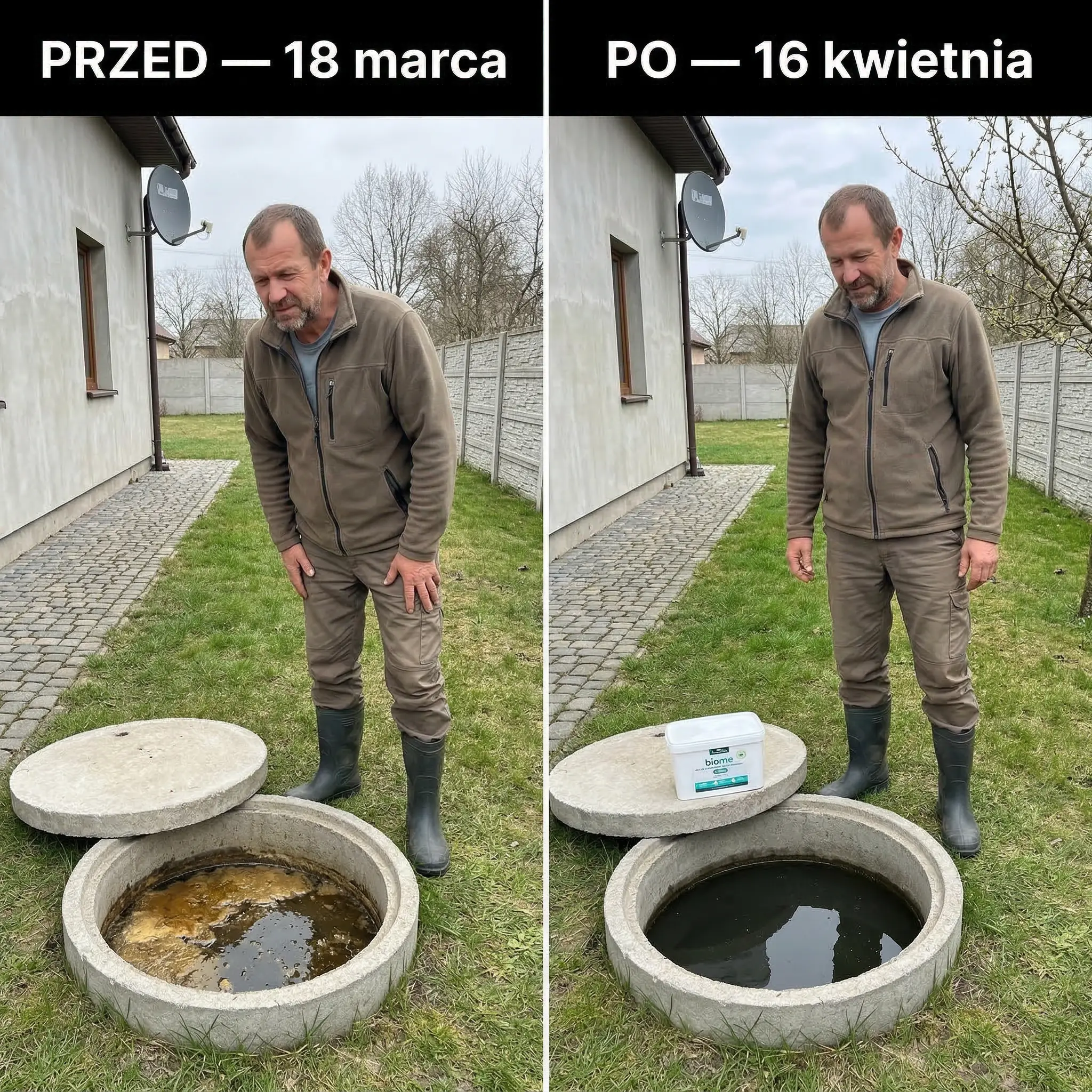 Dozowanie BioMe Septic Tank Bags — saszetki do szamba