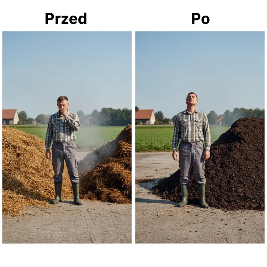 BioMe do obornika Pro Biogen — preparat do gnojowicy, obornika i kompostu