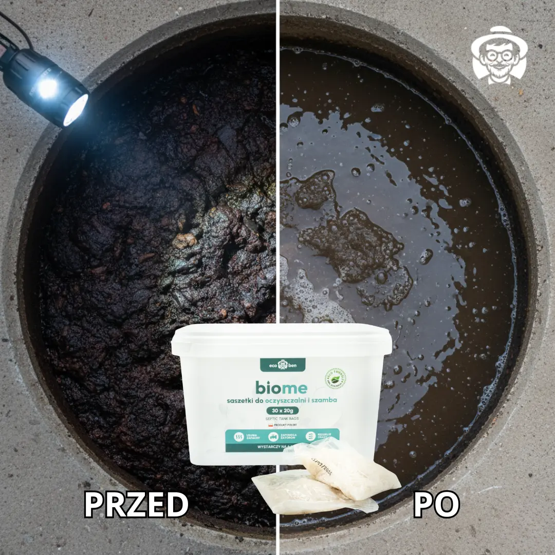 BioMe Saszetki do oczyszczalni i szamba — Septic Tank Bags