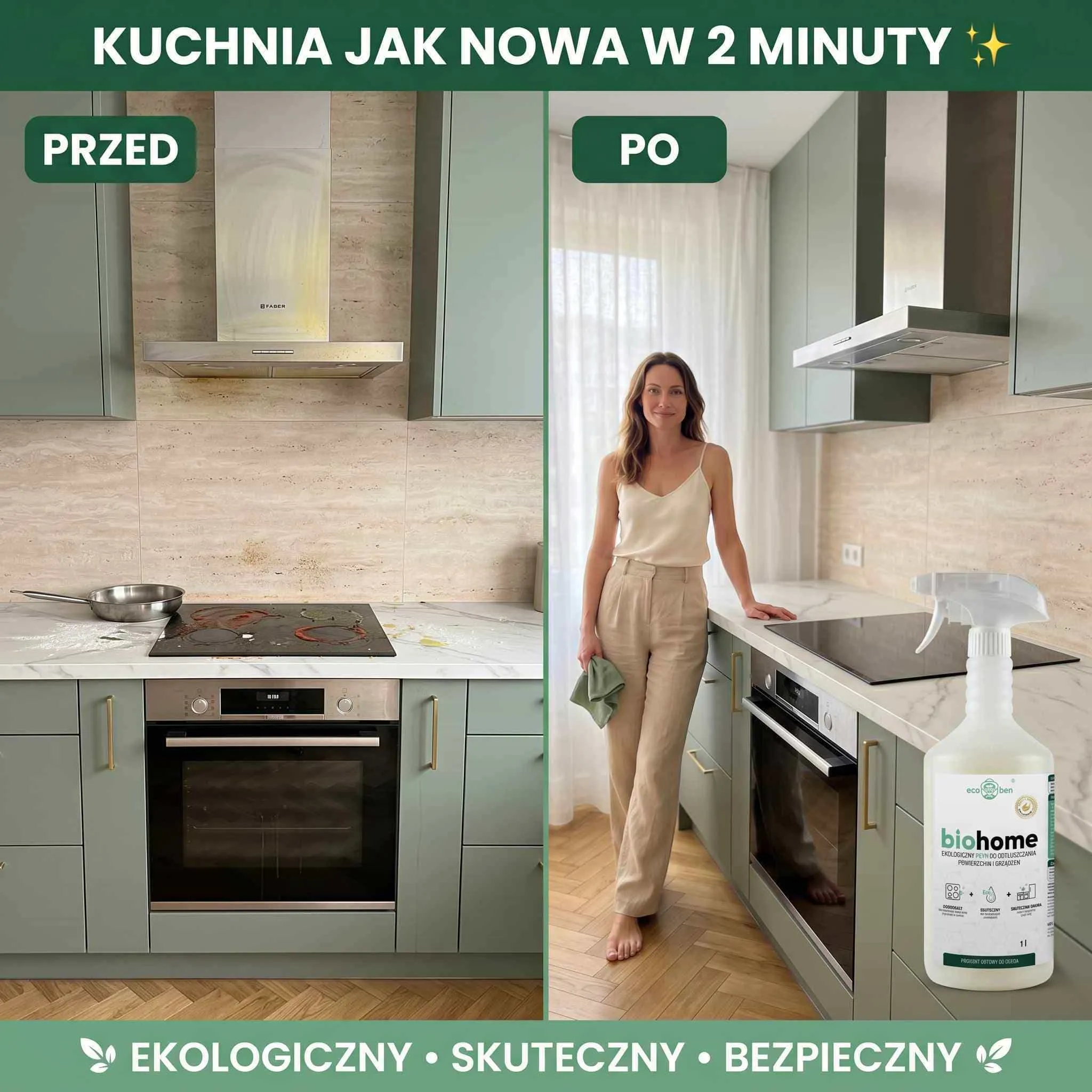 BIOHOME Płyn do Odtłuszczania – profesjonalna skuteczność